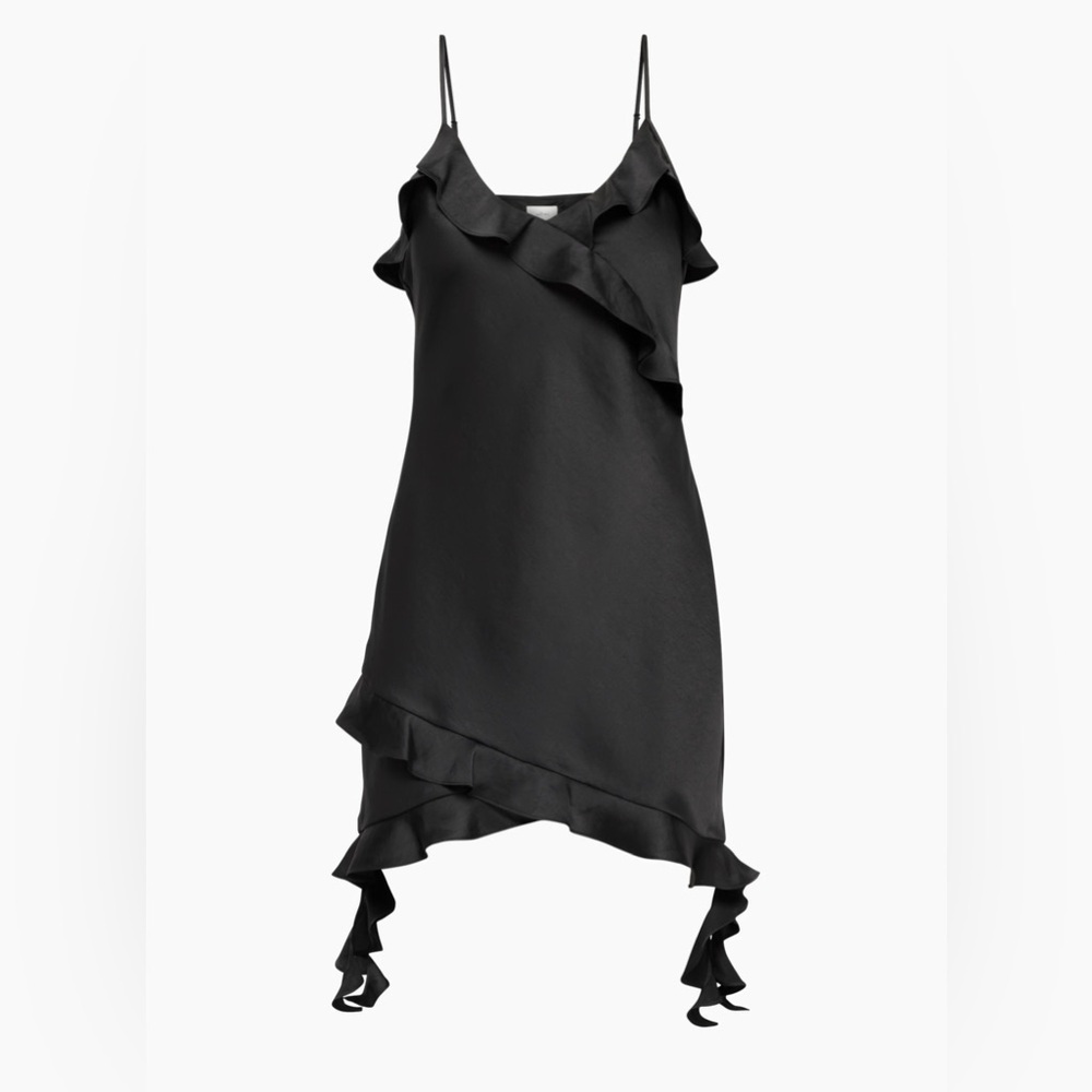 Aritzia Wilfred Botanical Satin Dress - Picture 2 of 10